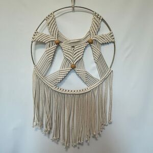 Macrame 14” ring goat 9” fringe
